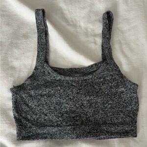 Aerie Cotton and Cashmere Wrap Top